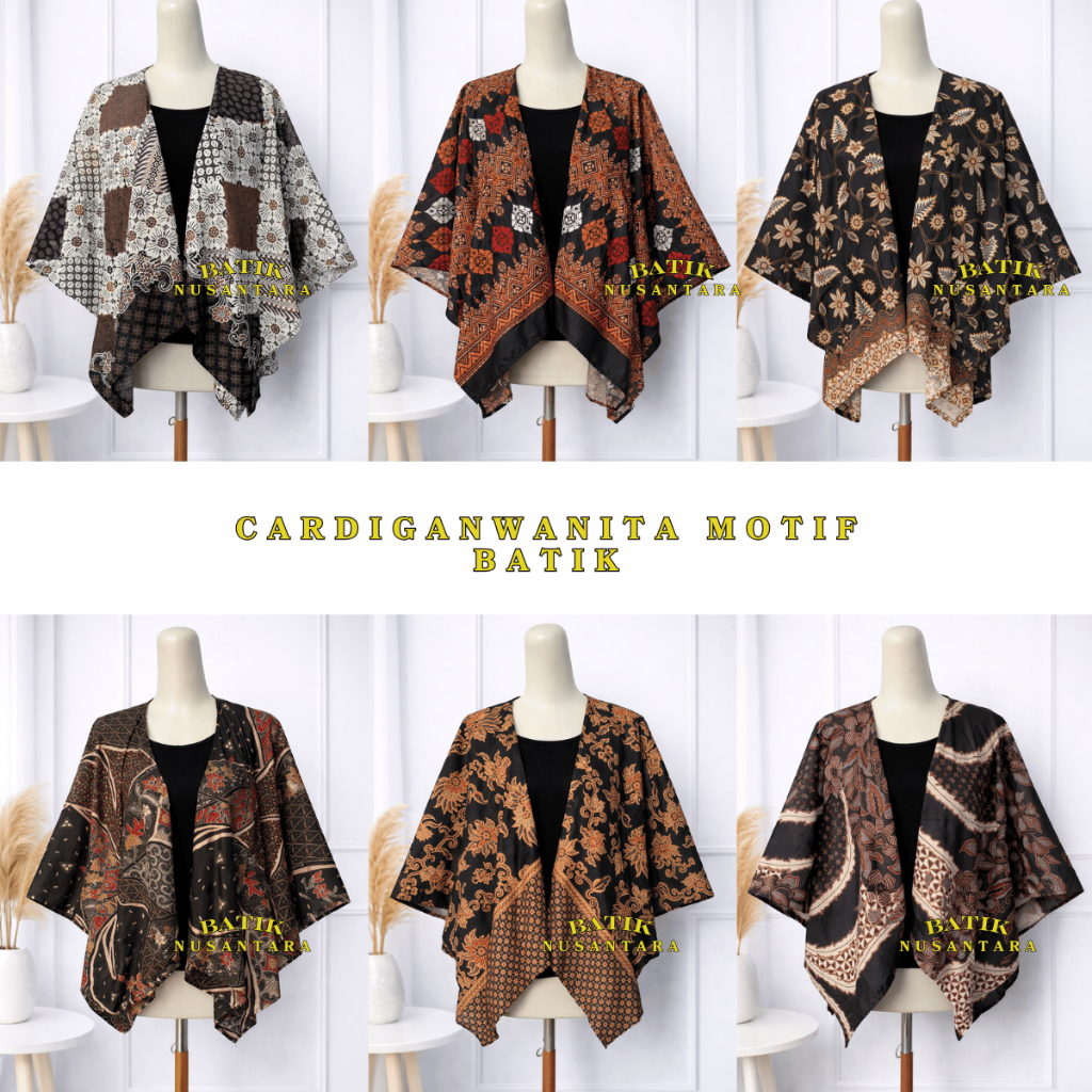Outer Batik Cardigan All Size atasan simple kebaya wanita outer cardigan bridesmaid kondangan