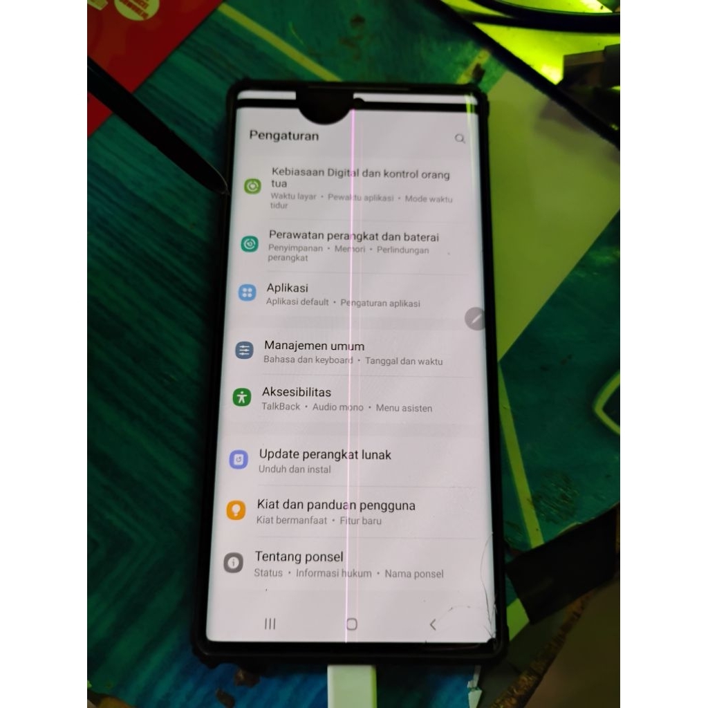 LCD Samsung Note 10 PLus Ori Minus