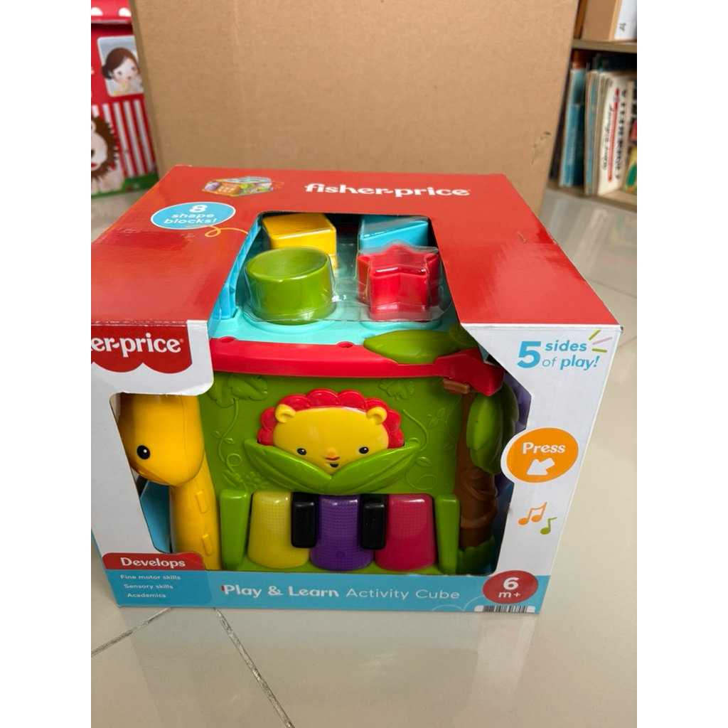 [Preloved] Fisher Price Activity Cube - Mainan kotak edukasi bayi