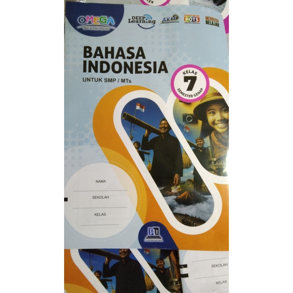 LKS SMP BAHASA INDONESIA KELAS 7 8 9 SEMESTER 2 KURIKULUM MERDEKA