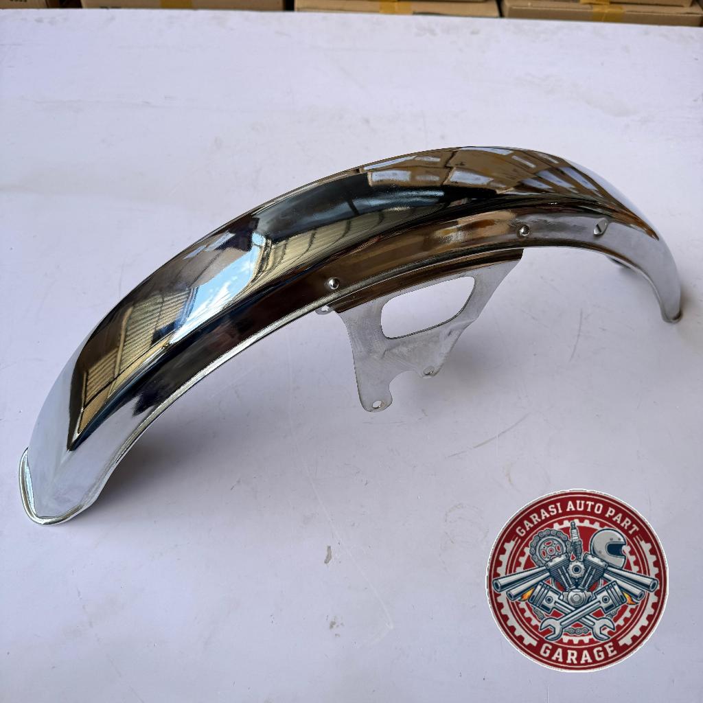 SPAKBOR SLEBOR DEPAN HONDA GL100 GL-100 GLK BUKAN ORIGINAL 61100-440-920