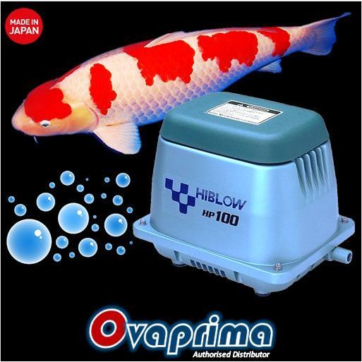 Techno Takatsuki HP100 Hiblow Air Pump Blower Aquarium/Kolam/Limbah HP-100