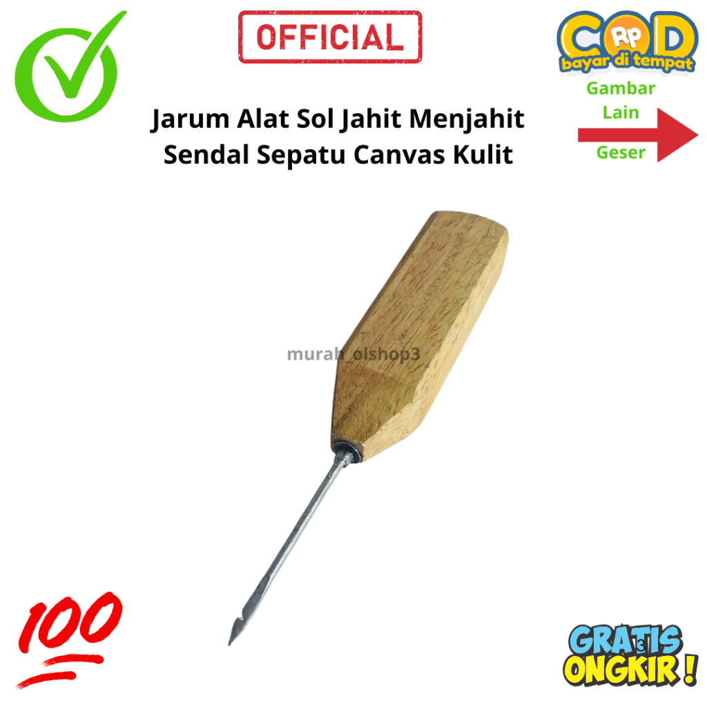 Terlaris Grosir Jarum Sol Sepatu Sandal Jarum G