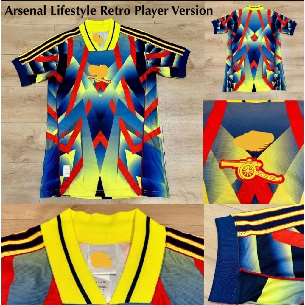 Jersey Kaos Baju Sepak Bola Arsenal Home Away 3rd Third Edisi Special Spesial Edition Terrace Icon I
