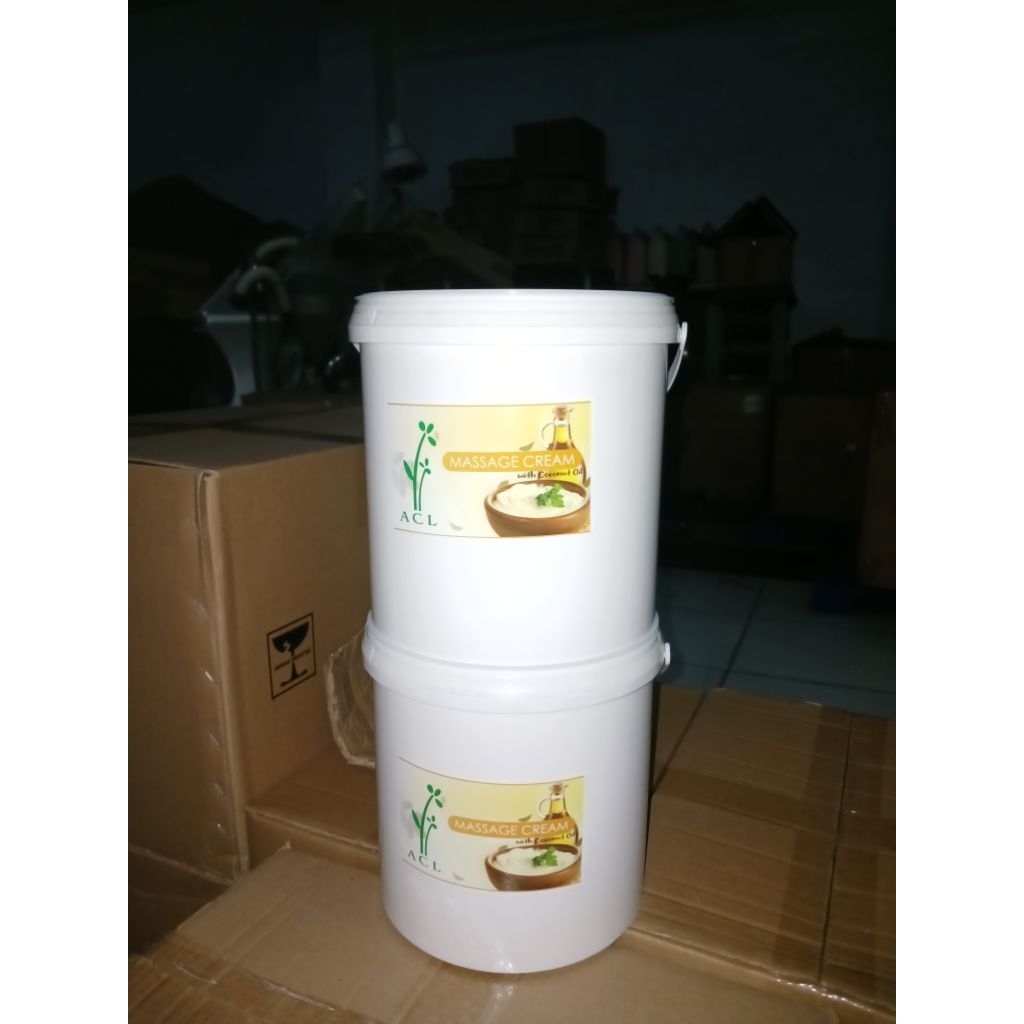 MASSAGE CREAM JASMINE 4KG - Paket isi 2 Pot