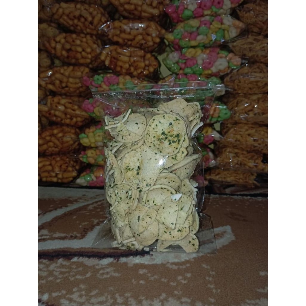 Jajan kiloan Basreng daun jeruk 250gr