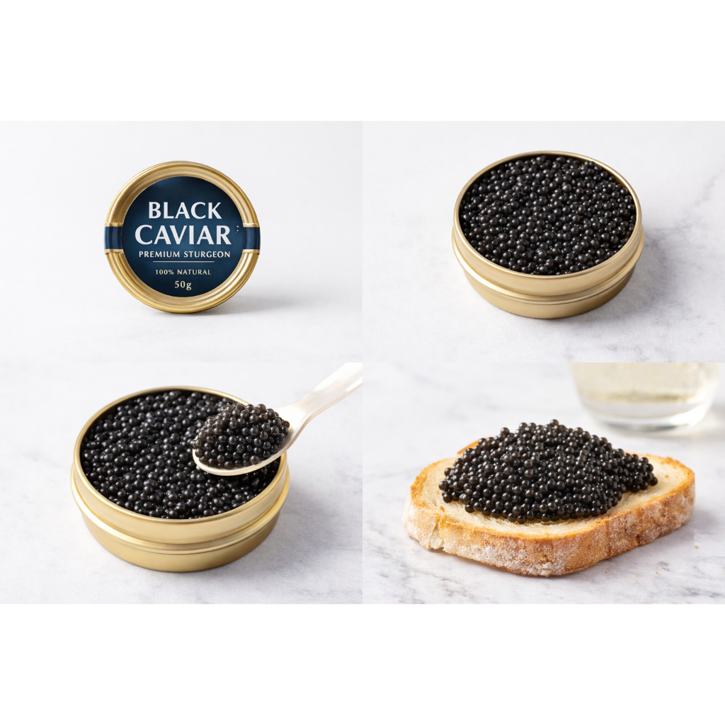 Black Caviar Premium Sturgeon 50