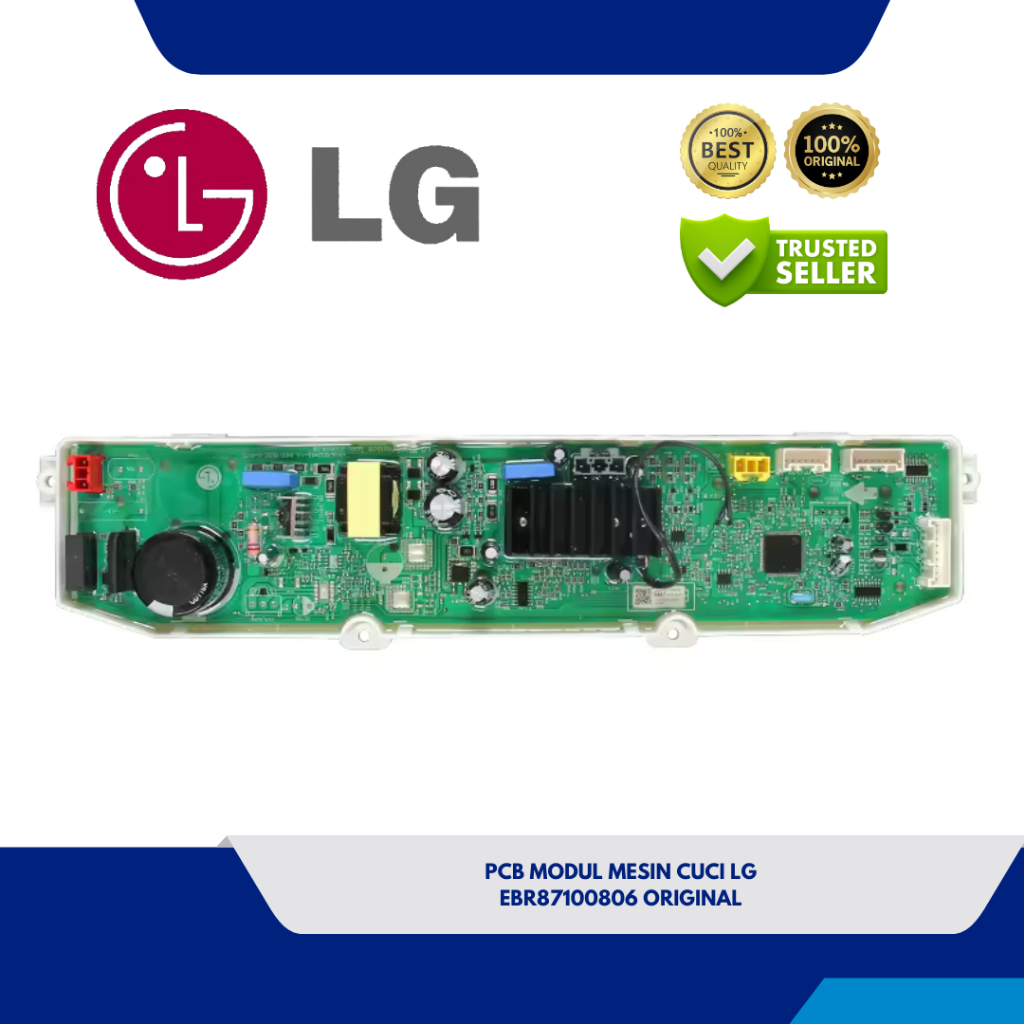 PCB MODUL MESIN CUCI LG EBR87100806 T2185VS2M ORIGINAL