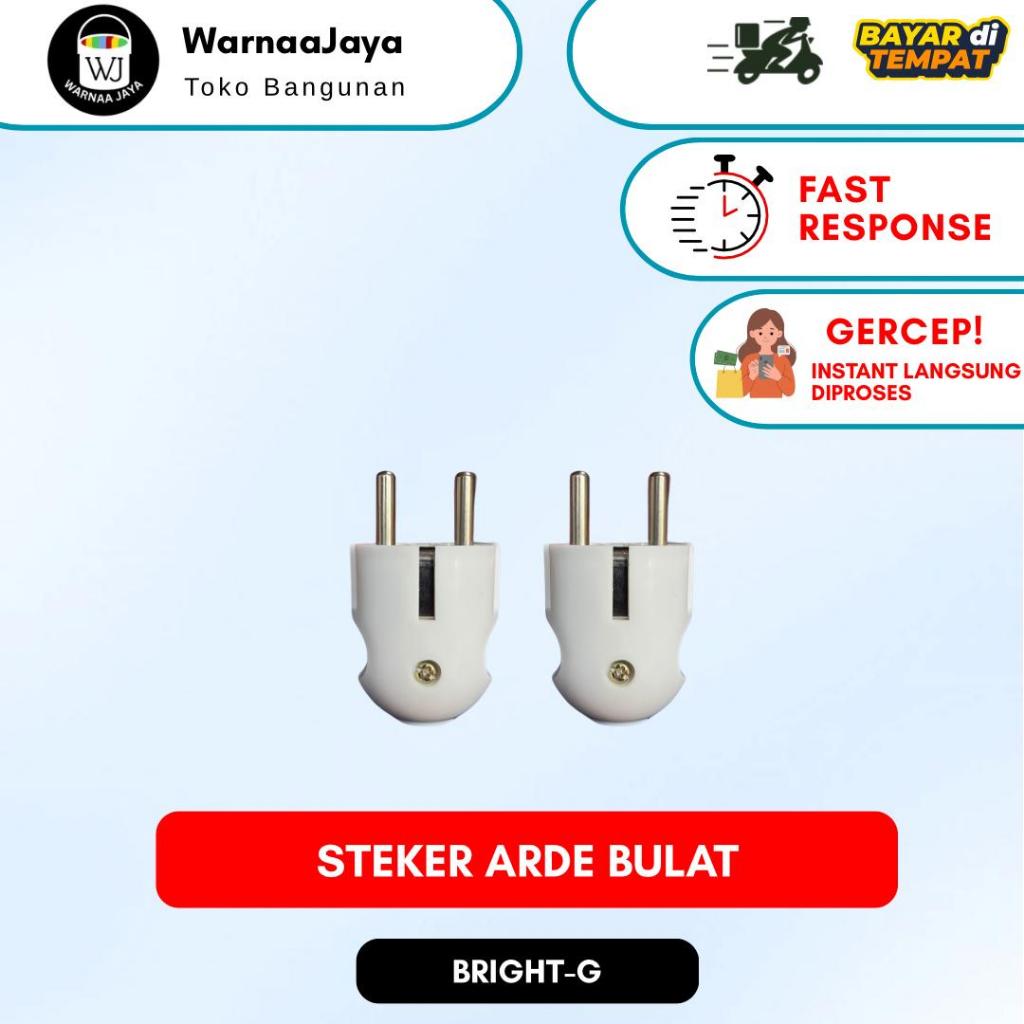 Steker Bulat Shukaku-Tahan Panas Dan Awet (Colokan LIstrik)