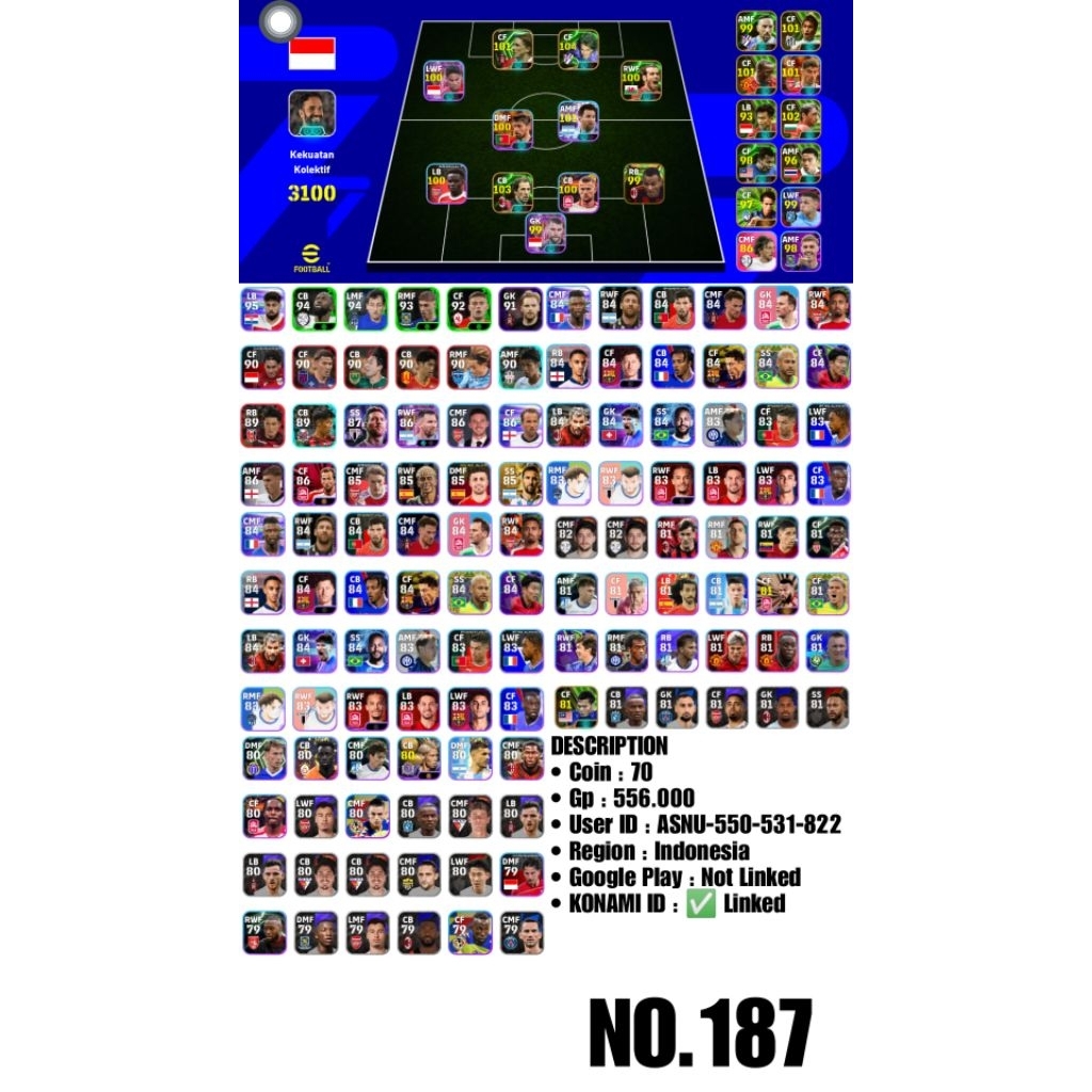 AKUN EFOOTBALL 2026 MOBILE BAGIAN 2