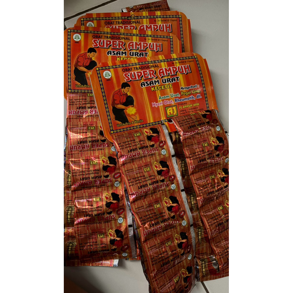 Super Ampuh Asam Urat Kecetit