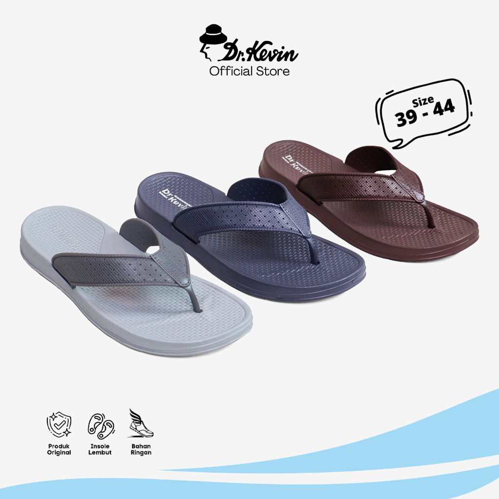 Dr. Kevin Sandal Japit Jepit Pria Phylon Kasual 871-122