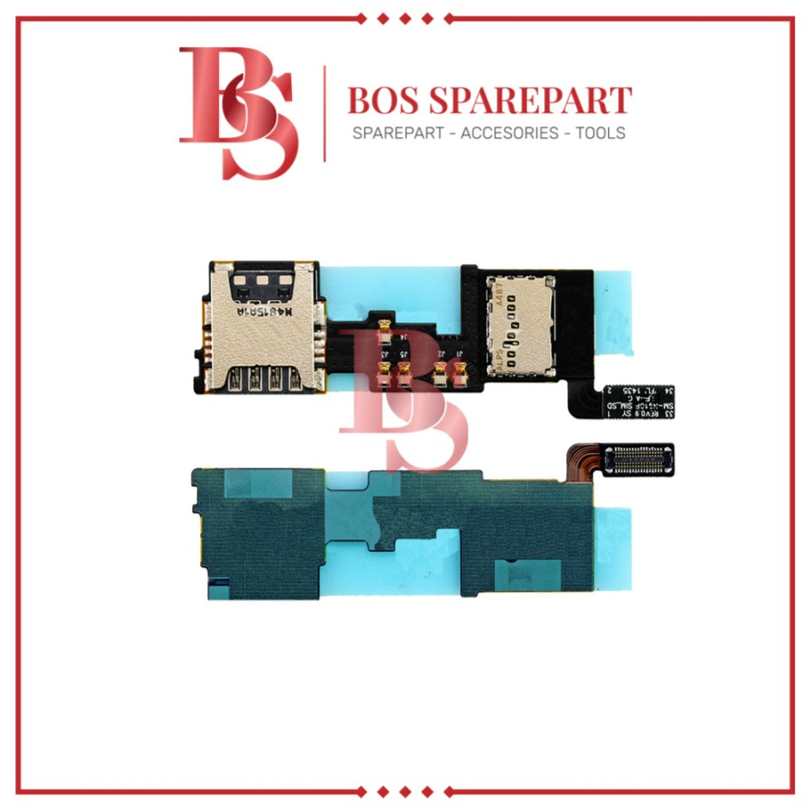 FLEXIBEL SAMSUNG N910 + CONNECTOR SIM + MMC ORI (GALAXY NOTE 4)