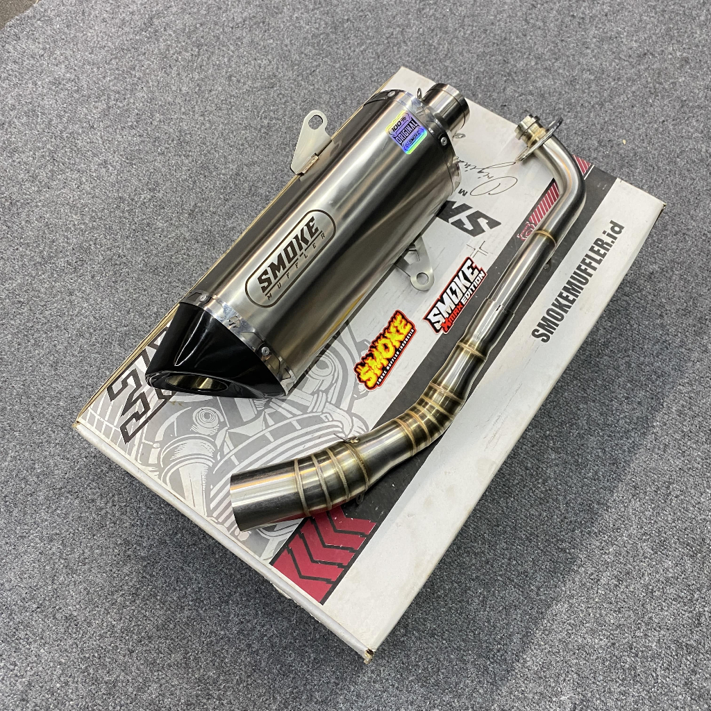 Knalpot yamaha nmax new 155,Yamaha nmax 155 old original smokemuffler