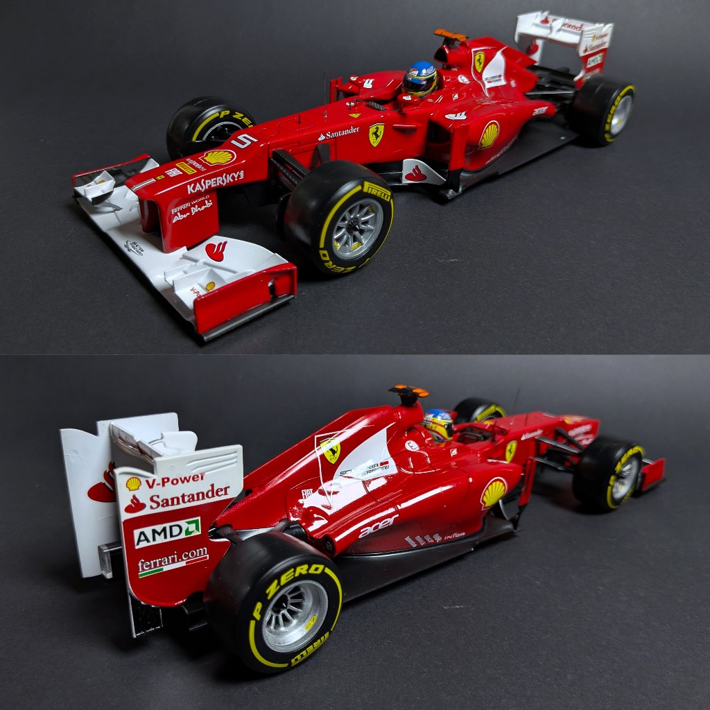 Hot Wheels Racing Ferrari F2012 2012 - Fernando Alonso - 1/18 Scale