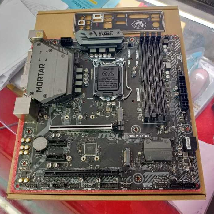 MOTHERBOARD MSI B360M MORTAR DDR4