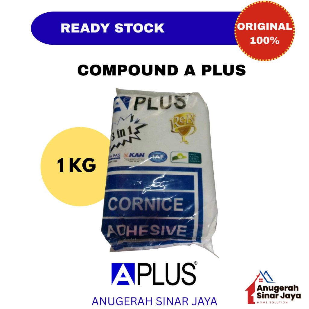KOMPON GYPSUM A PLUS 1 KG / COMPOUND A PLUS / COMPOUND GYPSUM