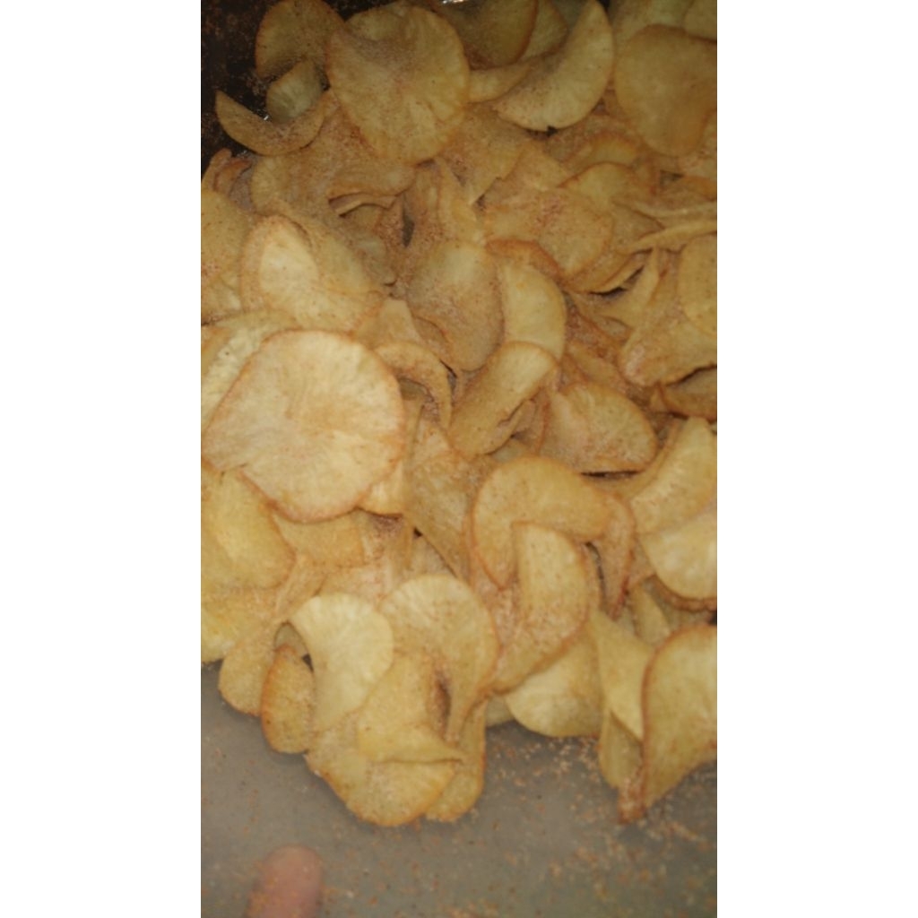 KRIPIK KRUPUK SINGKONG RENYAH GURIH ASIN COKLAT JAGUNG BAKAR PEDAS ASIN CIKRUH ENAK SURABAYA | 80gra