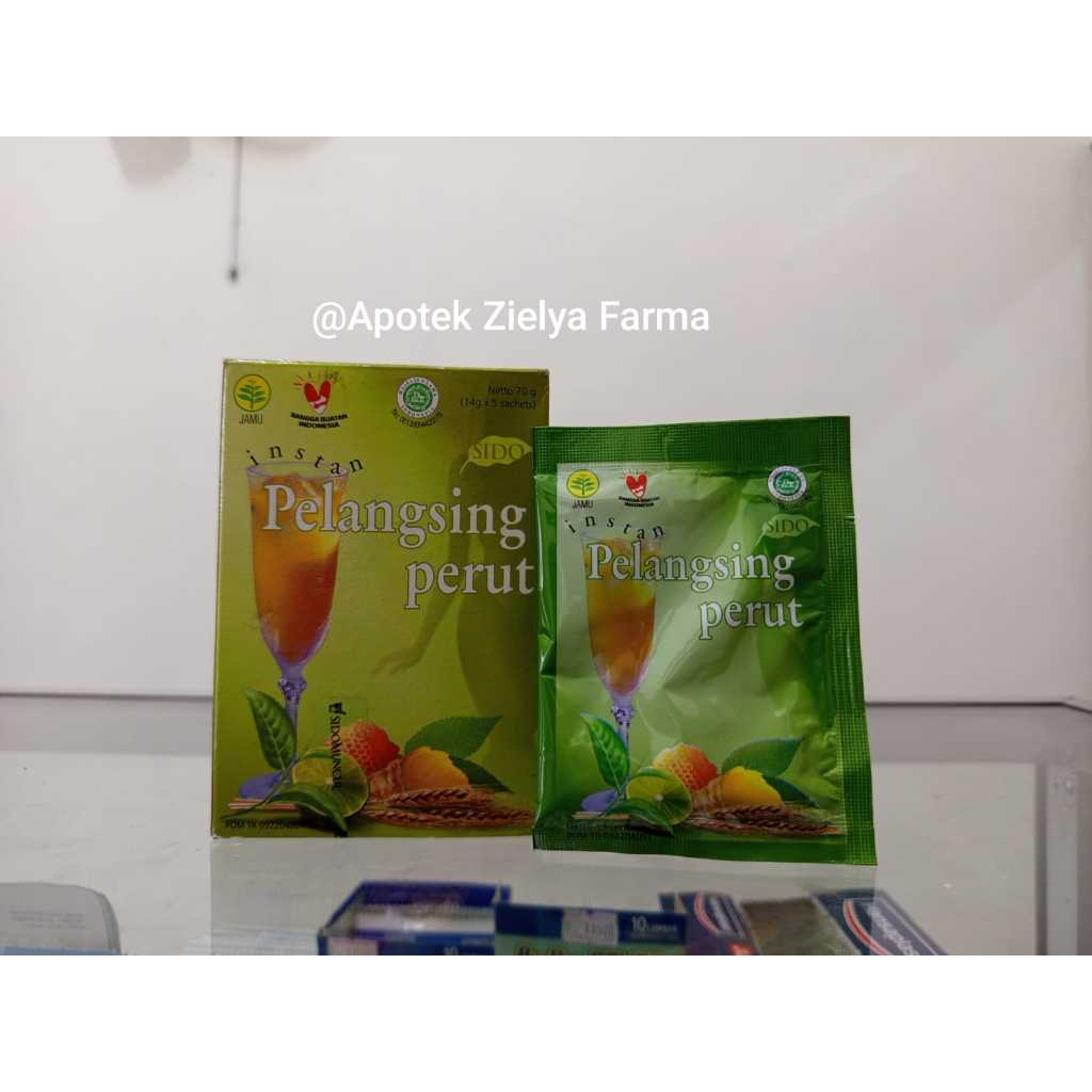 Jamu Pelangsing Perut Sidomuncul 1 Sachet