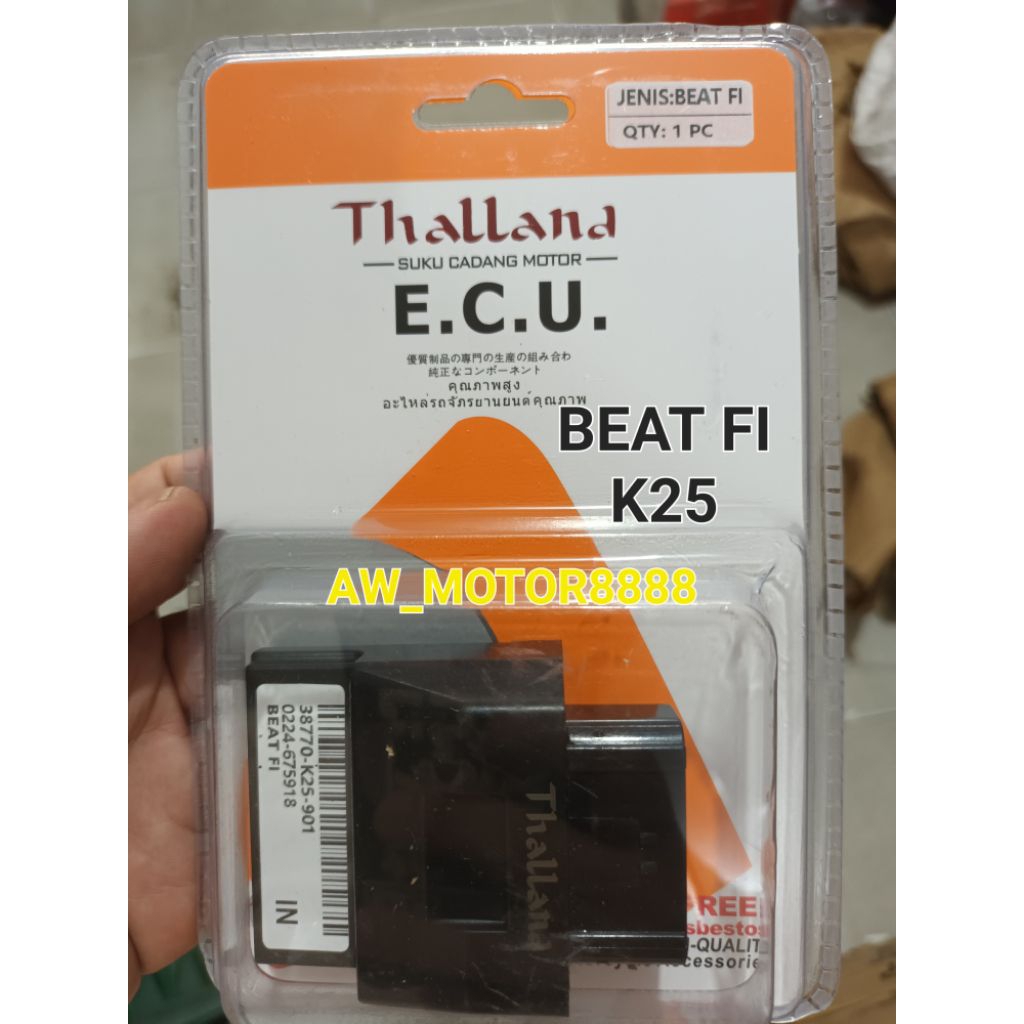ECU PENGAPIAN BEAT FI INJEKSI / K25 (THALLAND)