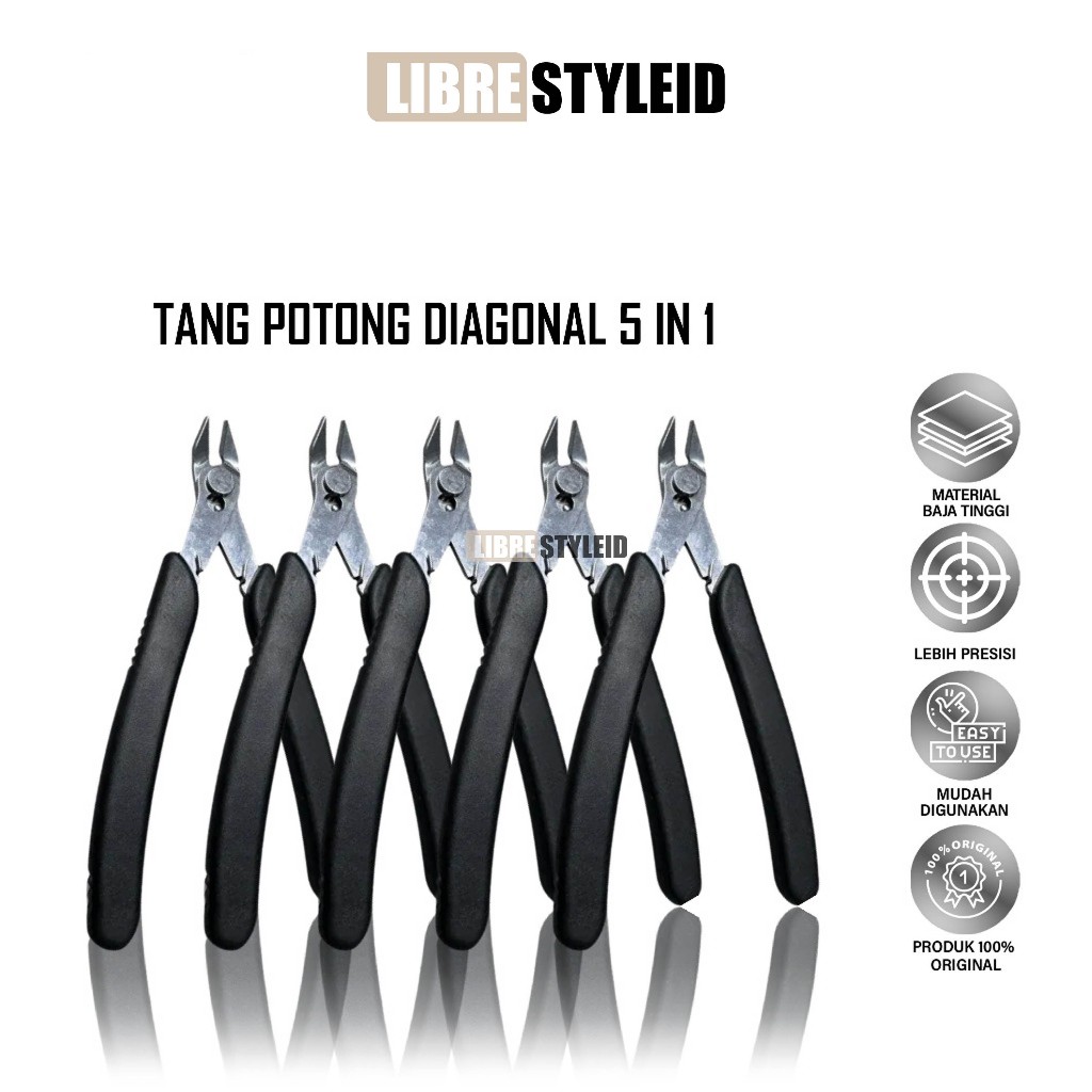 YCS TANG POTONG DIAGONAL 180 ORIGINAL - YCS DIAGONAL PLIERS - TANG POTONG KABEL - ALAT POTONG KABEL 