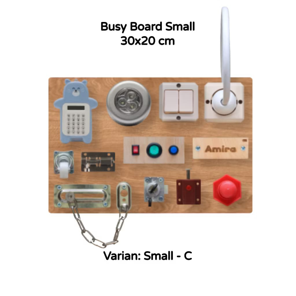 preloved perintilan busy board anak