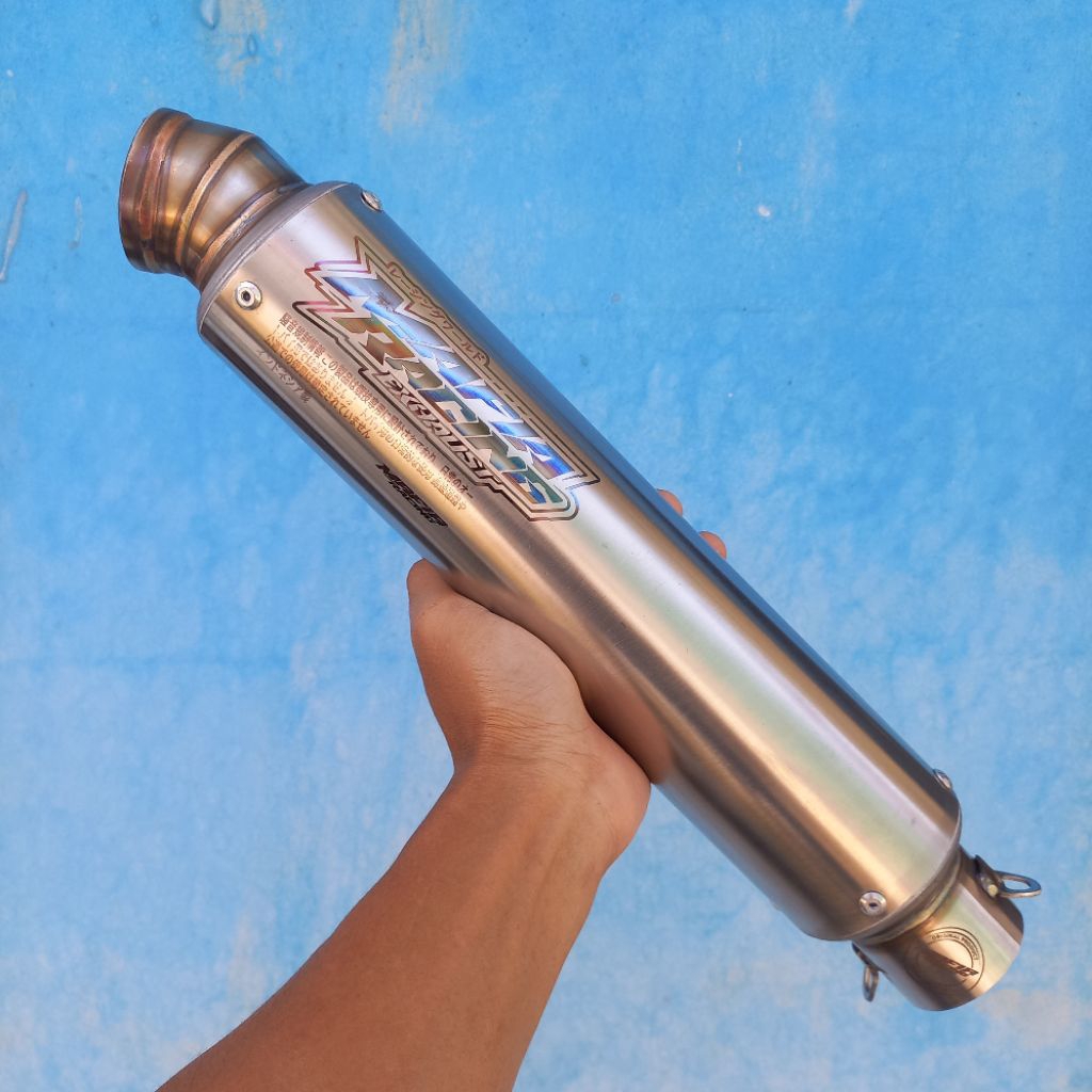 Silincer mafia gp5 tabung slim 3 inci ,panjang 30 cm.
