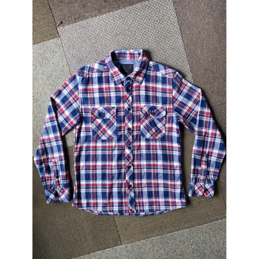 Kemeja Thruxton Flannel Shirt Second