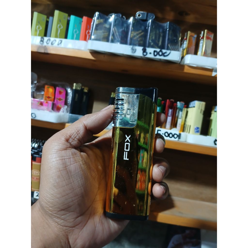 korek fox sumo ukuran jumbo api bara ada senternya