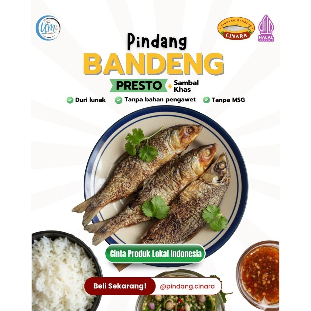 Ikan Pindang Bandeng Khas Ciwidey Duri Lunak Isi 4