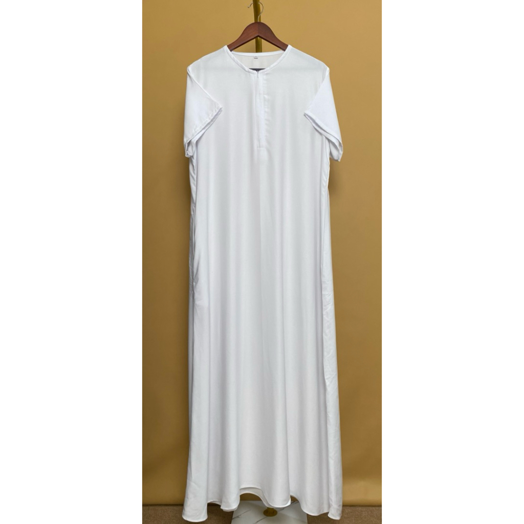 Inner Gamis Lengan Pendek Rayon Twill Premium