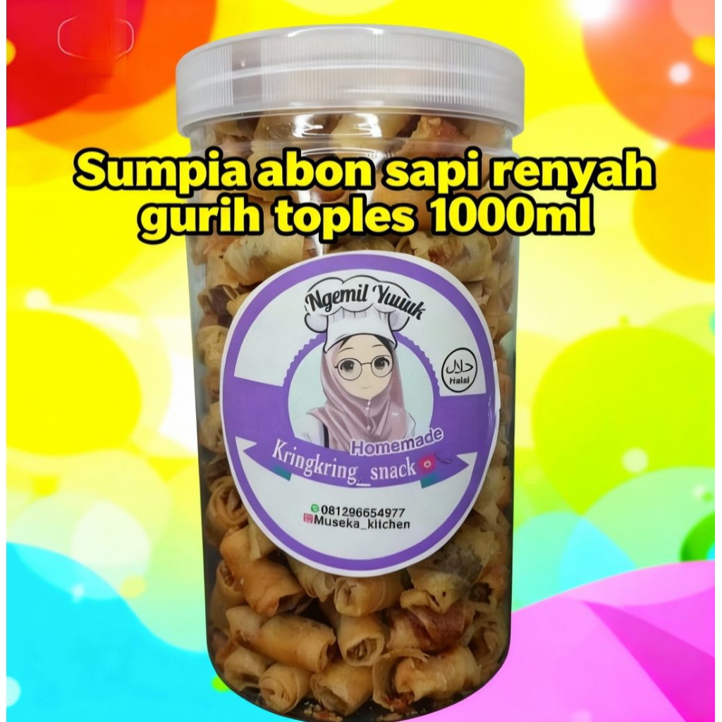 SUMPIA ABON SAPI TOPLES