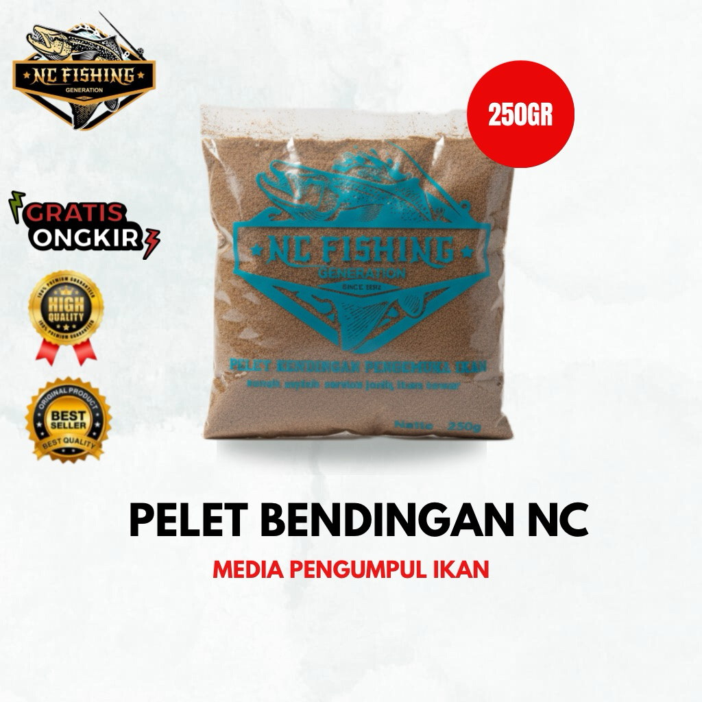 NC FISHING - PELET BENDINGAN NC 250gr