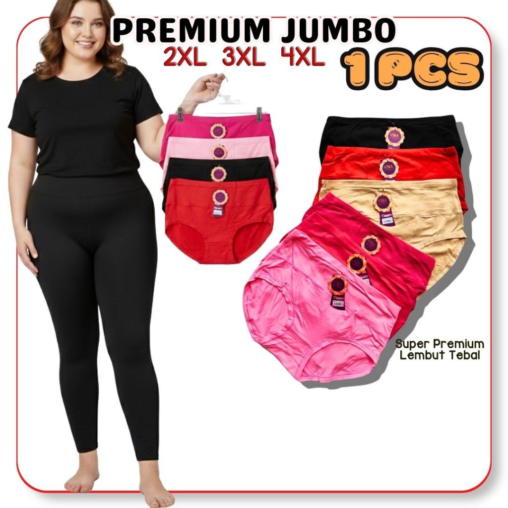 YUMAIREN CD CELANA DALAM WANITA JUMBO VINA BB 80 90 100 GRIYO DALEMAN99