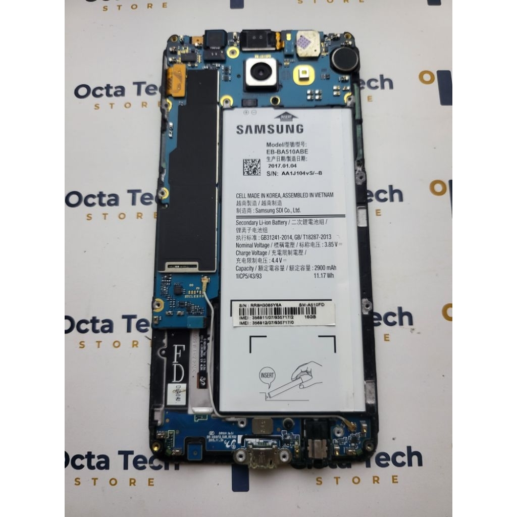 Mesin samsung A5 2016 SM-A510F Normal