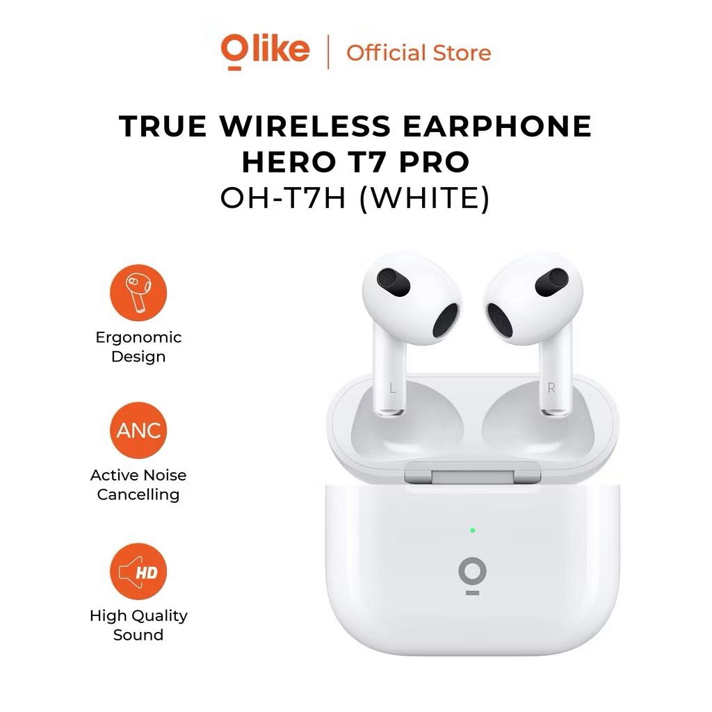 OLIKE TWS OH-T7H AIRPODS ANC HIGH QUALITY SOUND HERO T7PRO