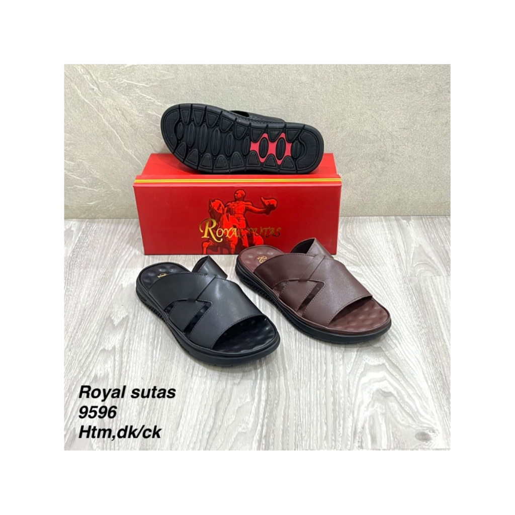 sandal kulit asli Royal mantul Jonggol