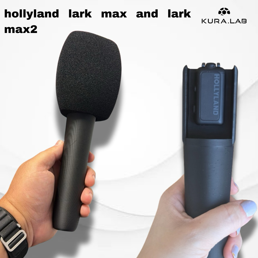 Handheld Mic Hollyland Lark Max 2 / Podcast / Interview / Mic Holder