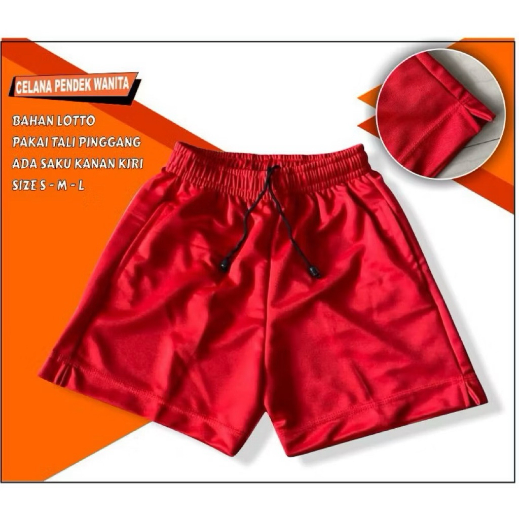 Celana pendek olahraga wanita celana pendek murah short pants voli celana cewek voli