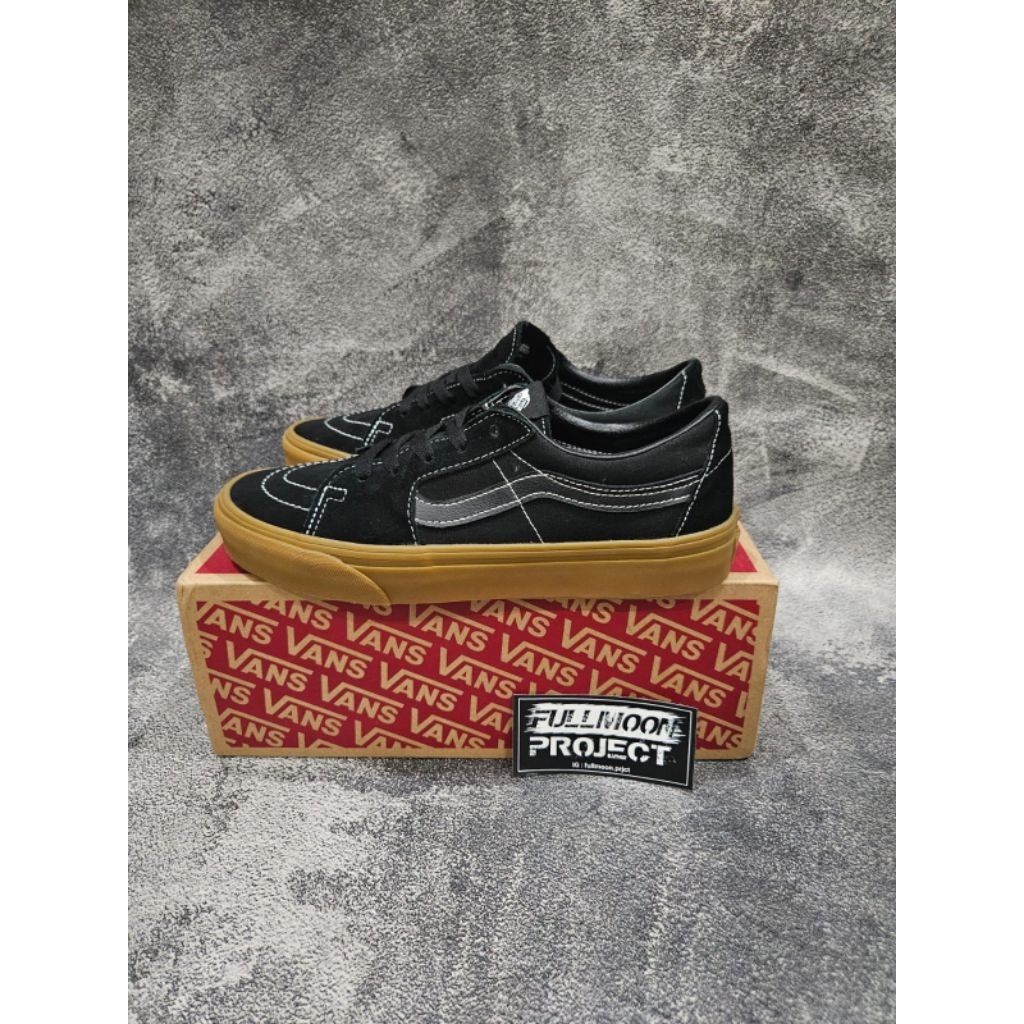 vans sk8 low black gum original