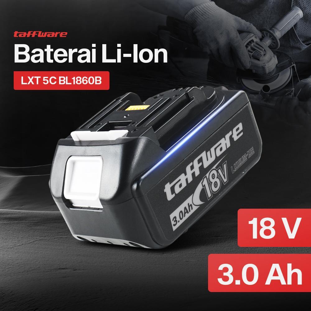 Baterai Cordless 18V Battery 3 Ah Lithium Ion LXT 3.0 Ah Mesin 3Ah BL1860B
