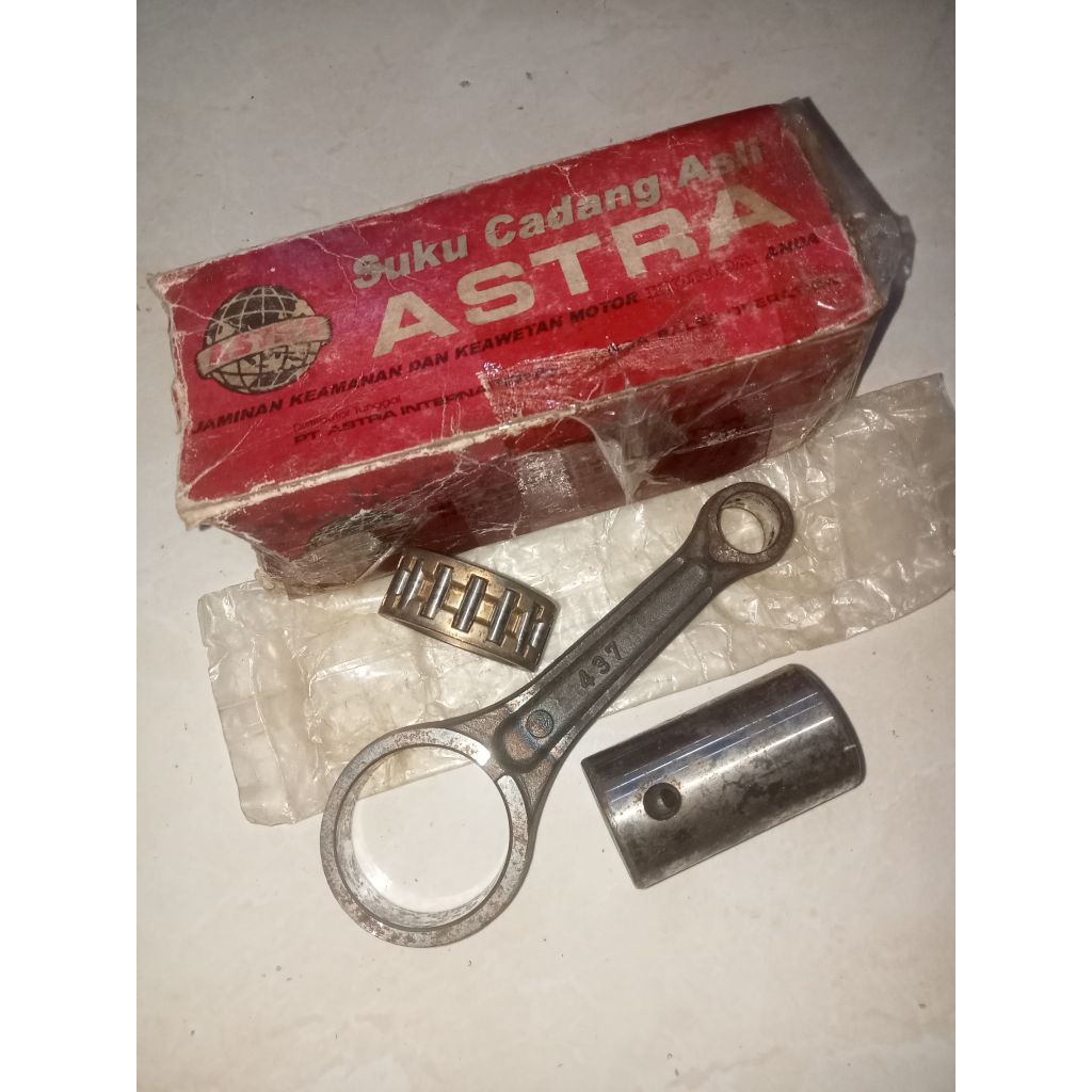 conrod kit stang seher piston honda gl gl125 xl xl125 xls original baru