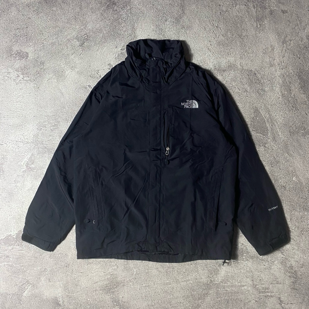 The North Face Double Zipper Jacket Rare Vintage Original Termurah