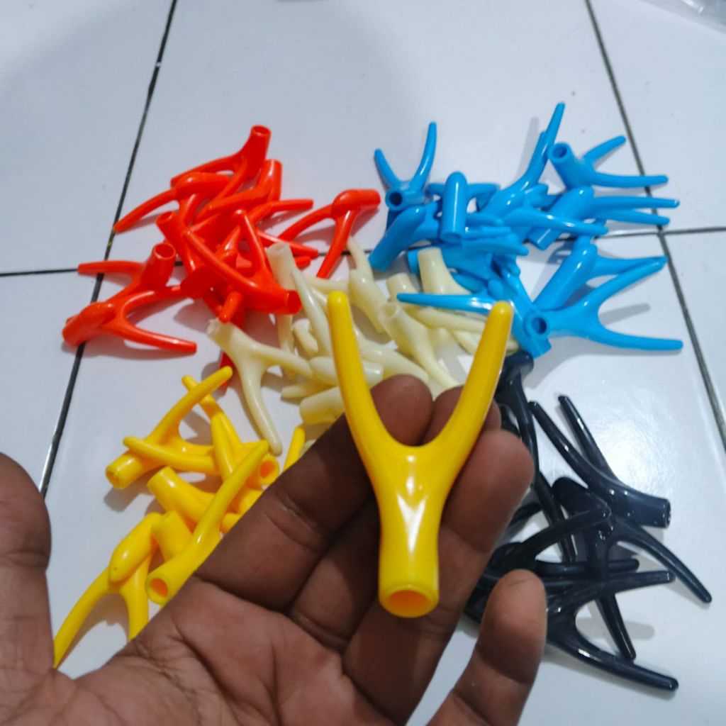 ujung cagak joran tegek