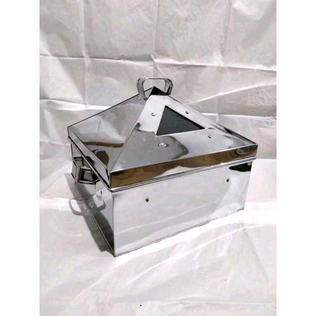 Klakat kukusan kotak panci dimsum siomay bakpao dandang stainless