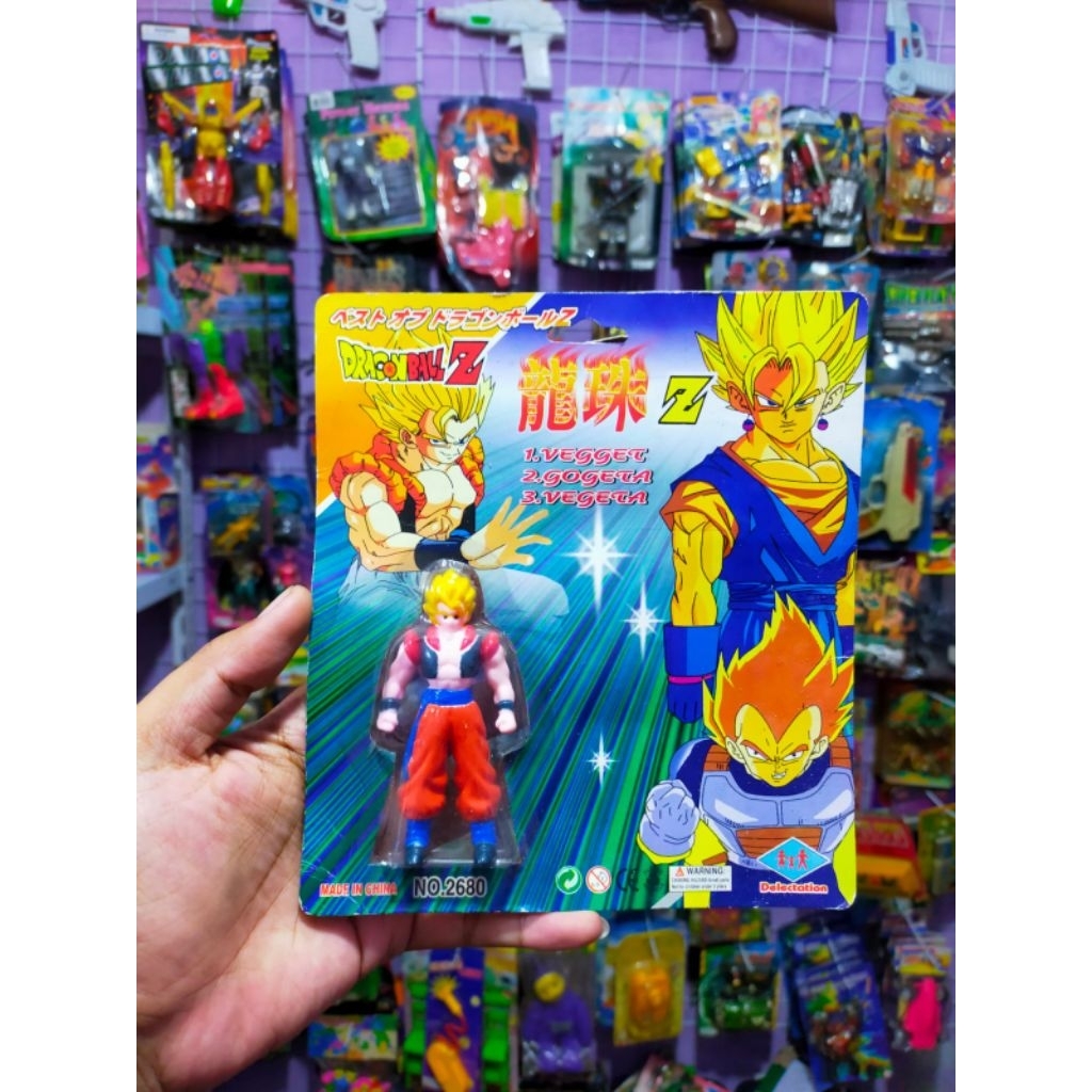 figure dragon ball jadul fusion gogeta