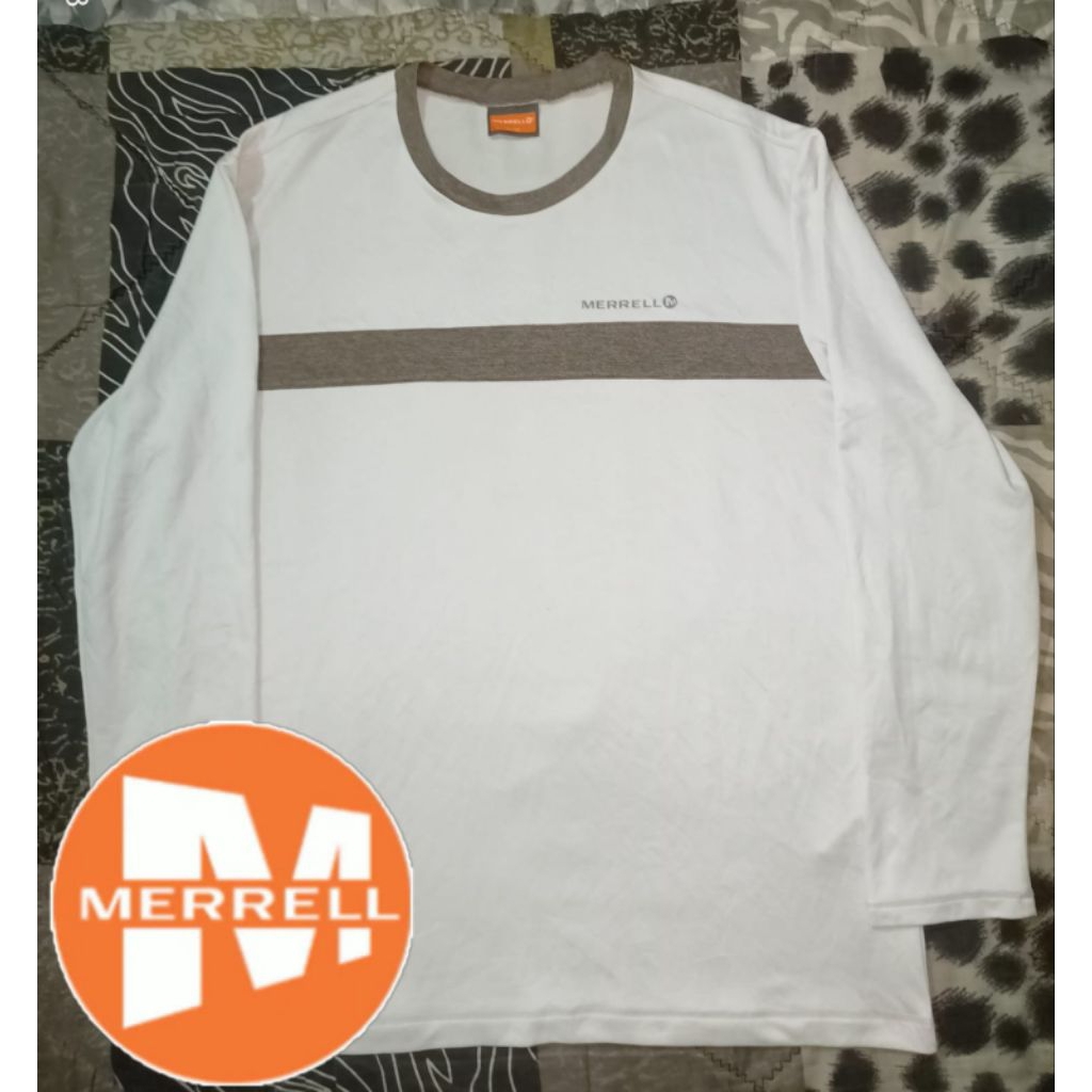 long sleeve gunung MERRELL second brand poliyester