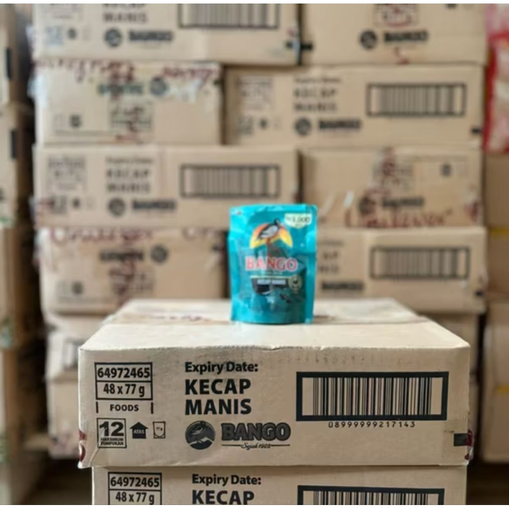 GROSIR Bango Kecap Manis 77g Refill 1 Dus Isi 48 ED 2027 | COD & Instant