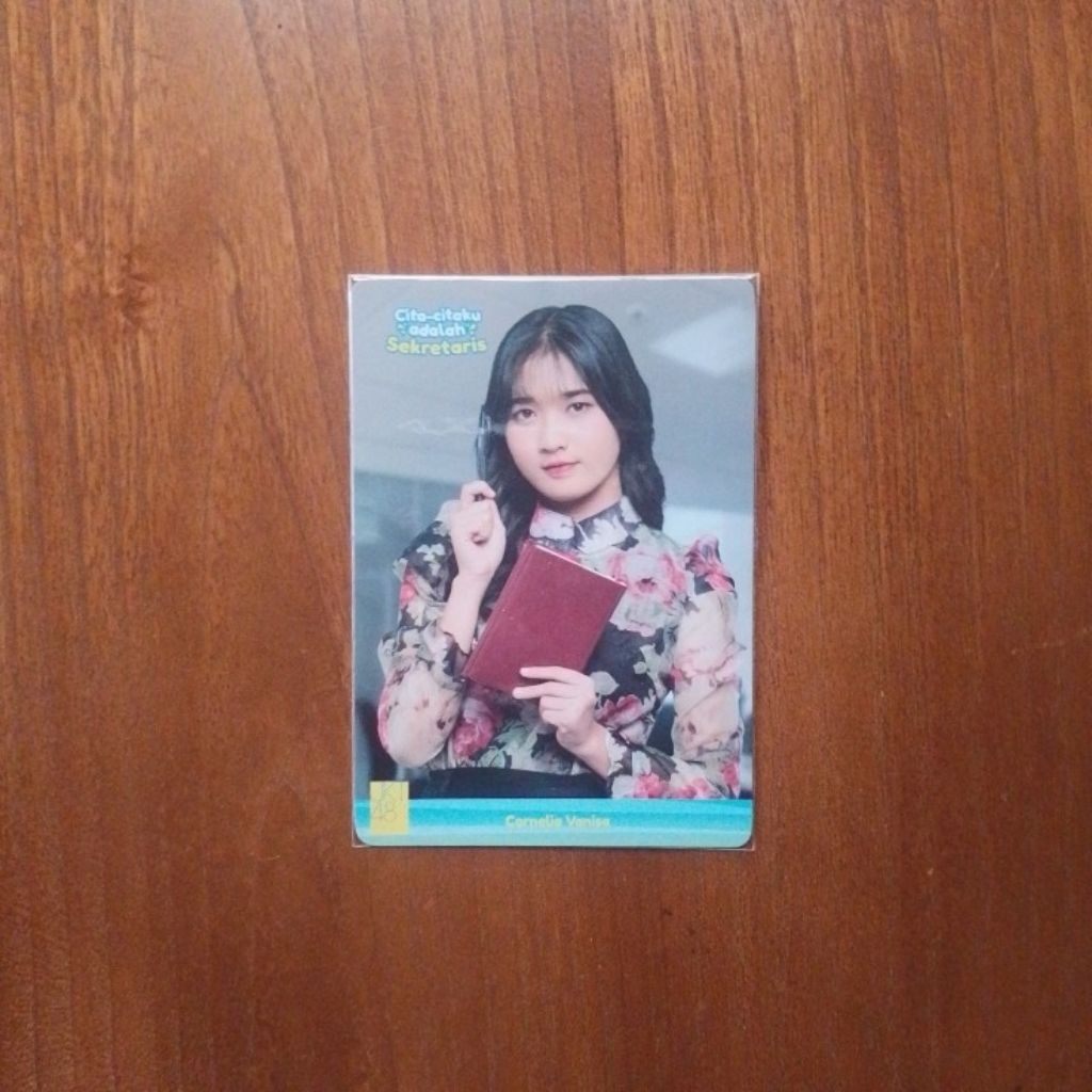 Photocard Oniel JKT48 - Cita-cita Masa Kecil