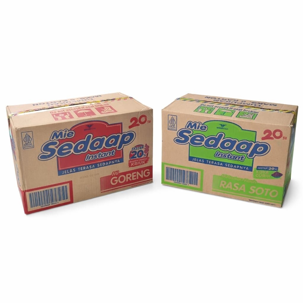 Mie sedap goreng dan Mie sedap soto 1 dus